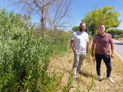 VOX pide al gobierno municipal chipionero que prepare la limpieza del canal a mediados de agosto para prevenir la llegada de las lluvias