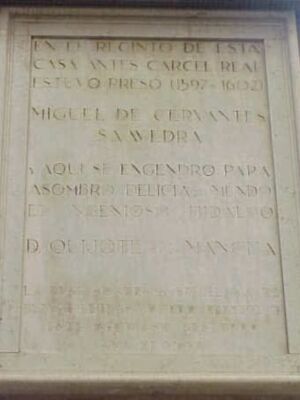 CERVANTES EN EL TALEGO...