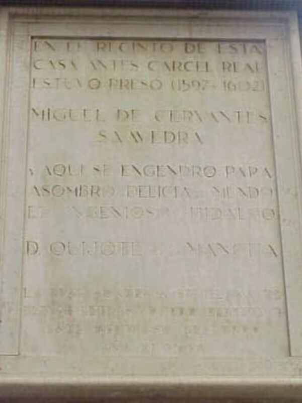 CERVANTES EN EL TALEGO...