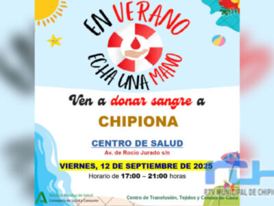El próximo viernes vuelve a Chipiona la campaña de verano de donación de sangre