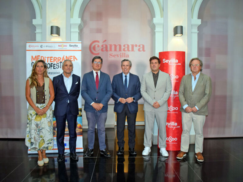 Presentación de la Feria Mediterránea de la Fruta y el Hortaliza en Sevilla.