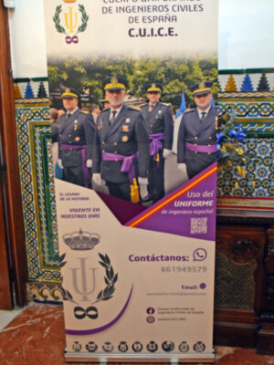 La vicepresidenta Lola Chaves inaugura la exposición “El uniforme de ingeniero,su historia hasta nuestros días”