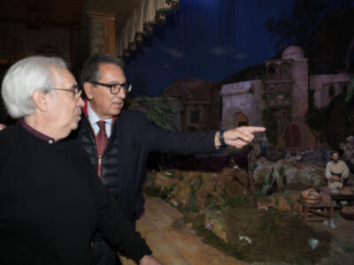 El belén más esperado de Sevilla renueva su magia en la Fundación Cajasol