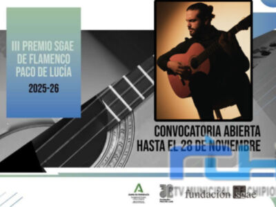 El guitarrista y compositor chipionero Antonio González finalista del Premio Flamenco Paco de Lucia de la SGAE