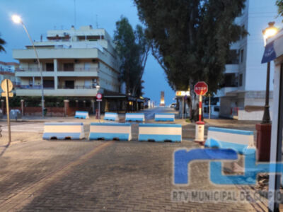 Chipiona estará desde las diez de la noche en aviso naranja y refuerza las medidas de seguridad ante un nuevo temporal de lluvia y viento