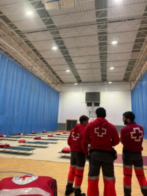 Cruz Roja habilita cinco albergues en la provincia para atender a las personas desalojadas por la borrasca Leonardo