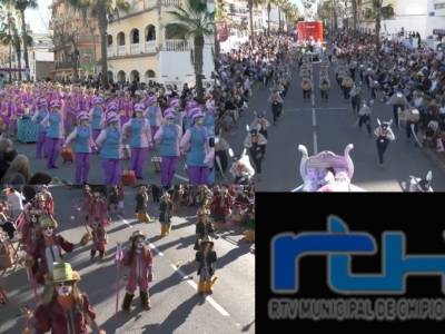Las Galeras, Los Muñecos y El Tangai triunfan en el concurso de la cabalgata que puso el broche al Carnaval de Chipiona 2026