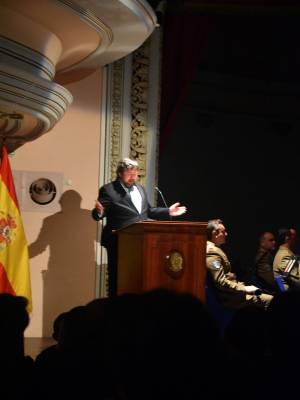  El pregón «Pasión y Gloria en Sevilla» reúne a numeroso público en Capitanía General 