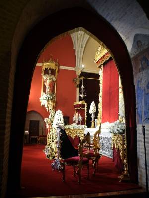Solemne culminación del Septenario a la Virgen de los Dolores en la parroquia de la Asunción de Alcalá del Río