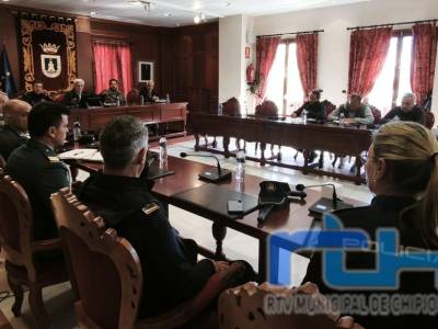 El alcalde de Chipiona informa del dispositivo de seguridad para la Feria del Moscatel y el Mundial de Motociclismo