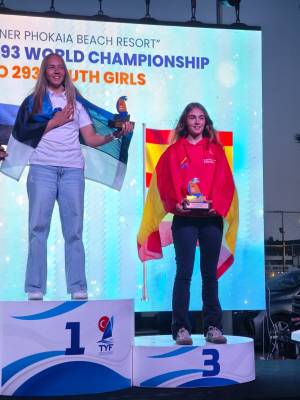 Bronce para el windsurf sevillano en el Mundial de la clase Techno