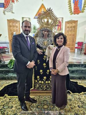 “La Parroquia de la Resurrección acoge a la nueva patrona de la Asociación de Esclerosis Múltiple” en Sevilla