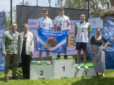El Club Náutico Sevilla, protagonista del Andaluz Open de natación en aguas abiertas