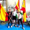 El Club Náutico Sevilla se exhibe en el Campeonato de España de remo olímpico y paralímpico