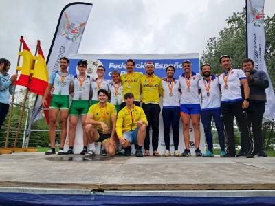 Protagonismo andaluz en los Campeonatos de España de remo olímpico y paralímpico