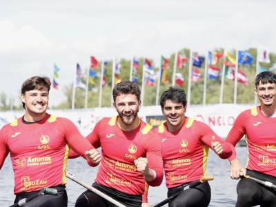 Podio para el Náutico Sevilla en la Copa del Mundo de sprint olímpico de piragüismo