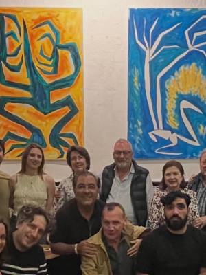 GRAFITOS DE JAVIER FITO EN LA TABERNA ÁNIMA