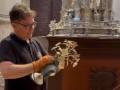 Así se prepara la Catedral de Sevilla para la procesión del Corpus Christi