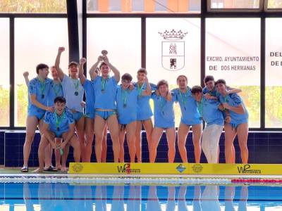 El Club Waterpolo Dos Hermanas PQS confirma hegemonía autonómica 