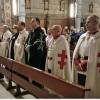 Órdenes de caballería y hermandades religiosas celebran en Gijón la festividad de San Fernando 