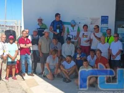 Ángel Miranda se impone en la categoría A2 en el Campeonato de Andalucía de Patín a Vela