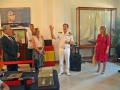 La Comandancia Naval de Sevilla acoge el nombramiento de Ateneísta de Honor al Comandante Naval en un emotivo acto de despedida