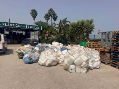 Realizada hoy en Chipiona una nueva recogida de envases de uso agrícola profesional