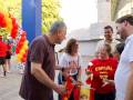  Sevilla celebra la victoria de España con 15.000 personas en los espacios municipales habilitados por el Ayuntamiento 