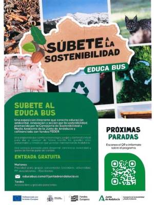 El Educa Bus trae a Chipiona los días 28 y 29 de julio sensibilización y educación ambiental