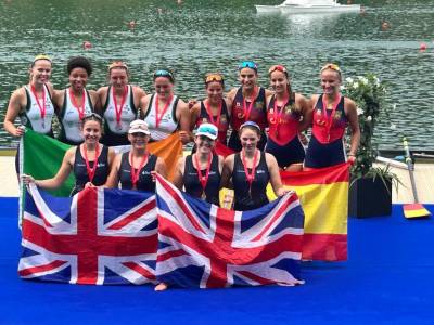 El remo andaluz, protagonista con España en la Copa de la Juventud de Suiza