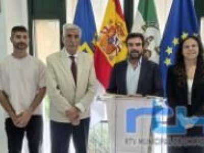 El Alcalde y los delegados de Deportes y Cultura entregan a Millán Alegre en su primera visita institucional un dossier con una batería de proyectos