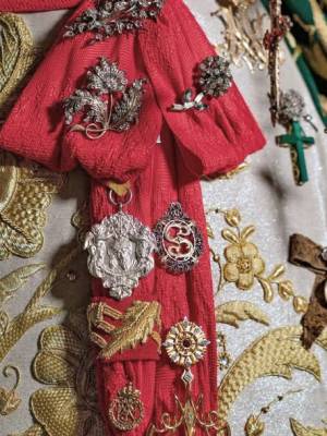 La Hermandad de Jesús Nazareno de Alcalá del Río estrecha sus vínculos con la Vera-Cruz de Gerena ante la Coronación de María Santísima de la Sangre 