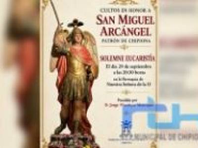 La Parroquia Nuestra Señora de la O celebrará el 29 de septiembre la festividad del patrón de Chipiona, San Miguel Arcángel