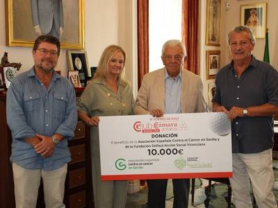 El Club Cámara Antares recauda 10.000 euros en su IV Torneo de Golf Solidario