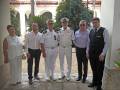 La Hermandad Mareantes del Sur renueva en San Telmo la tradición marinera de Nuestra Señora del Buen Aire 