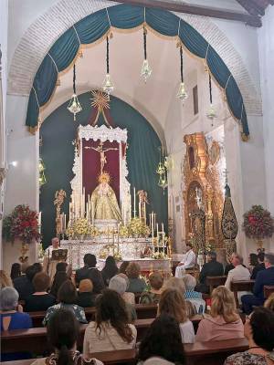 Fe, formación y convivencia fraterna en los actos conmemorativos de la Coronación de la Virgen de las Angustias de Alcalá del Río