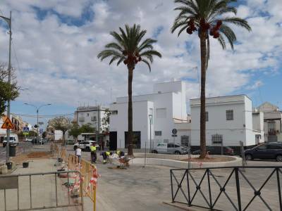Obras de remodelación de La Vereda.