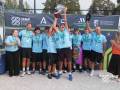 La selección de Málaga, campeona de Andalucía de menores masculina de 1.ª categoría.