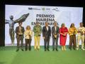 Premiados y autoridades en la gala de los Premios Mairena Empresarial 2026.