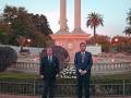 Sevilla rinde homenaje a Cristóbal Colón y distingue a la Casa de Maqueda y Astorga