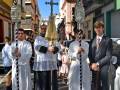 Sevilla acompaña a la Virgen de la Sierra en su tradicional salida procesional