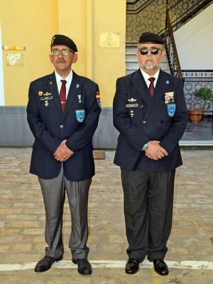 La Hermandad de Veteranos del Regimiento de Infantería Soria 9 celebra en Sevilla el IV Homenaje a los Veteranos de Infantería